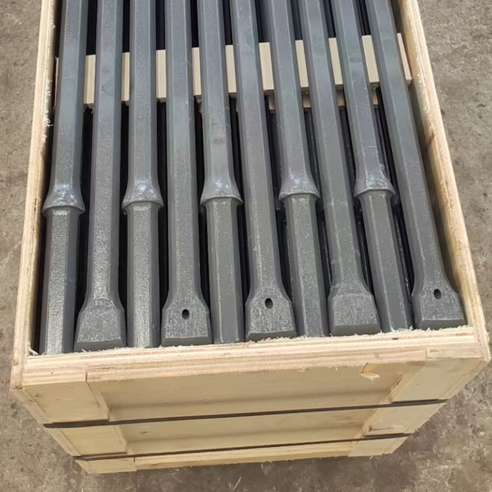 Integral drill rod