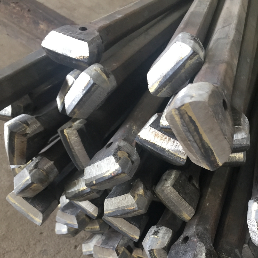 Integral drill rod